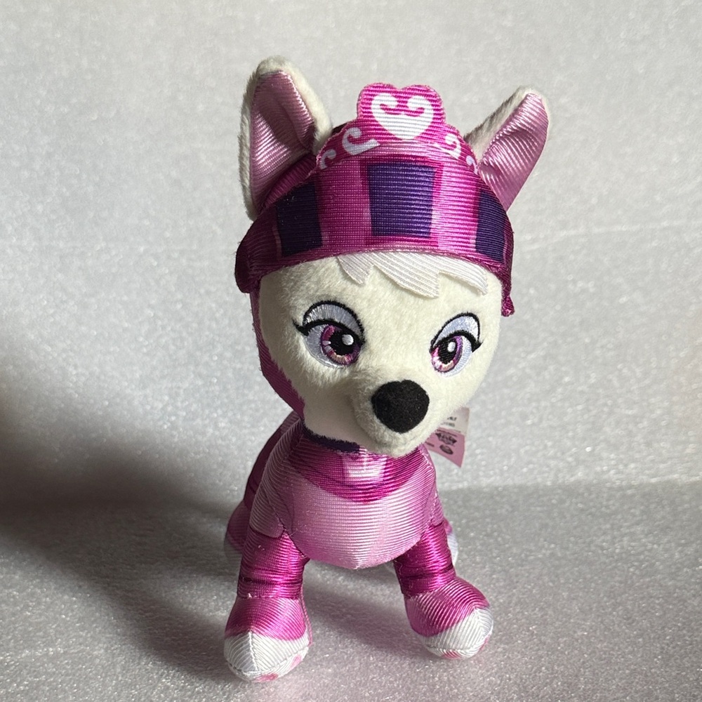 Paw Patrol Sweetie Plush Stuffed Toy Pink Rescue Knights Spin Master Toy 8”